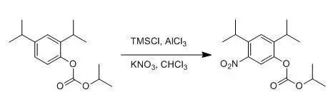 利用硝酰氯或硝酸酯進行硝化反應
