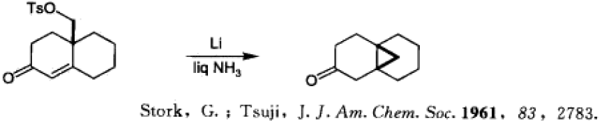 由金屬鋰提供單電子引發(fā)的自由基反應(yīng)