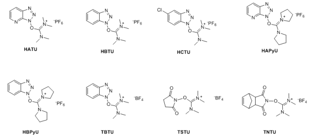 利用鎓鹽類縮合劑制備酰胺
