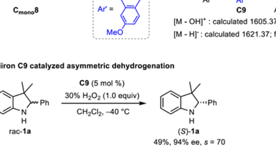 【J. Am. Chem. Soc.】MMO模擬酶的脫氫不對稱動力學拆分