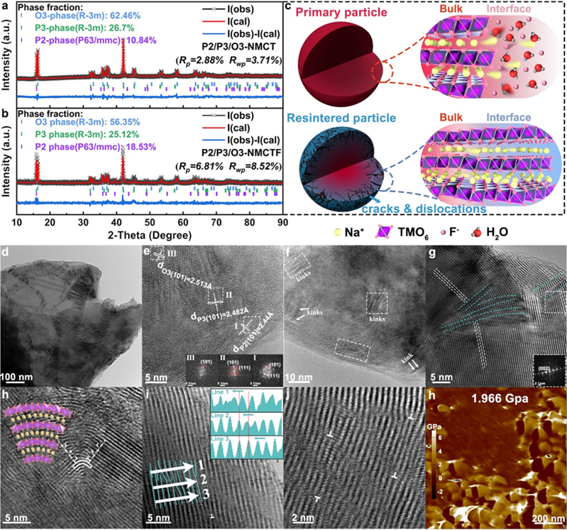 Angew. Chem. ：多相鉚接協同界面工程實現層狀氧化物正極的機械化學穩定性