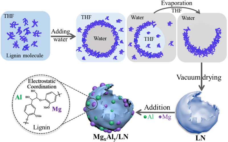 微波輔助Mg/Al摻雜木質(zhì)素自組裝納米球催化葡萄糖異構(gòu)化為果糖